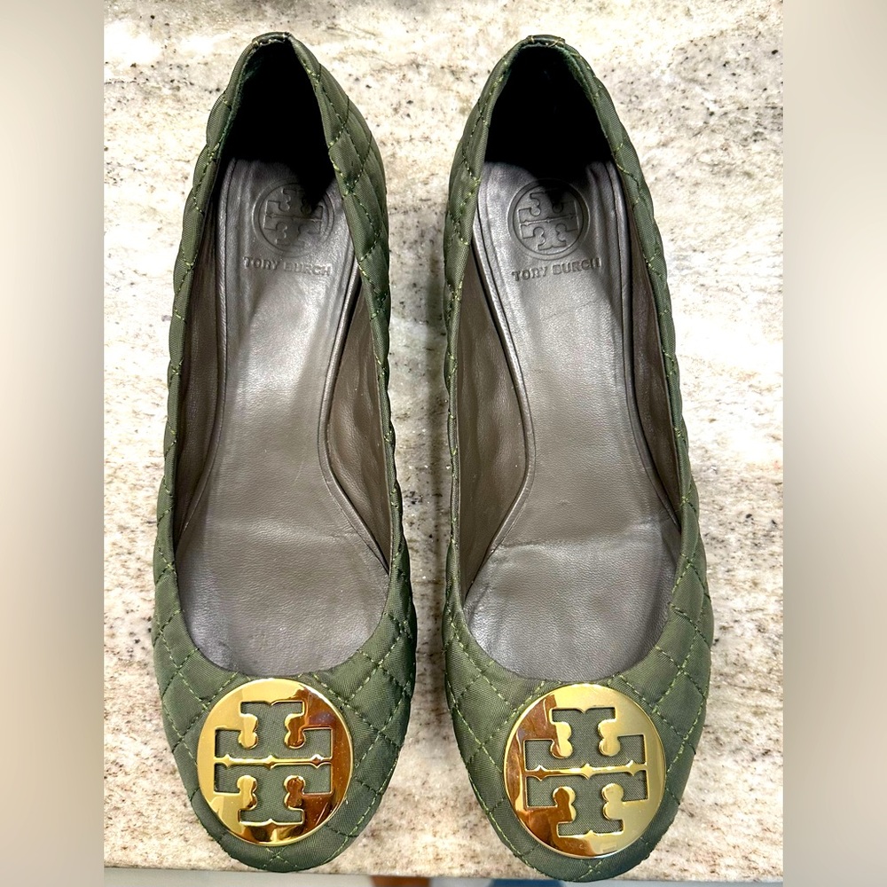 Tory Burch Quilted Ballet Flats